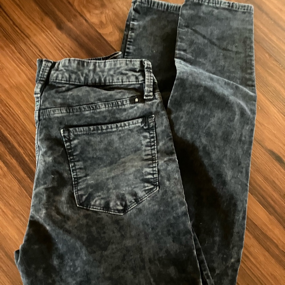 Lucky Brand crushed velvet charcoal